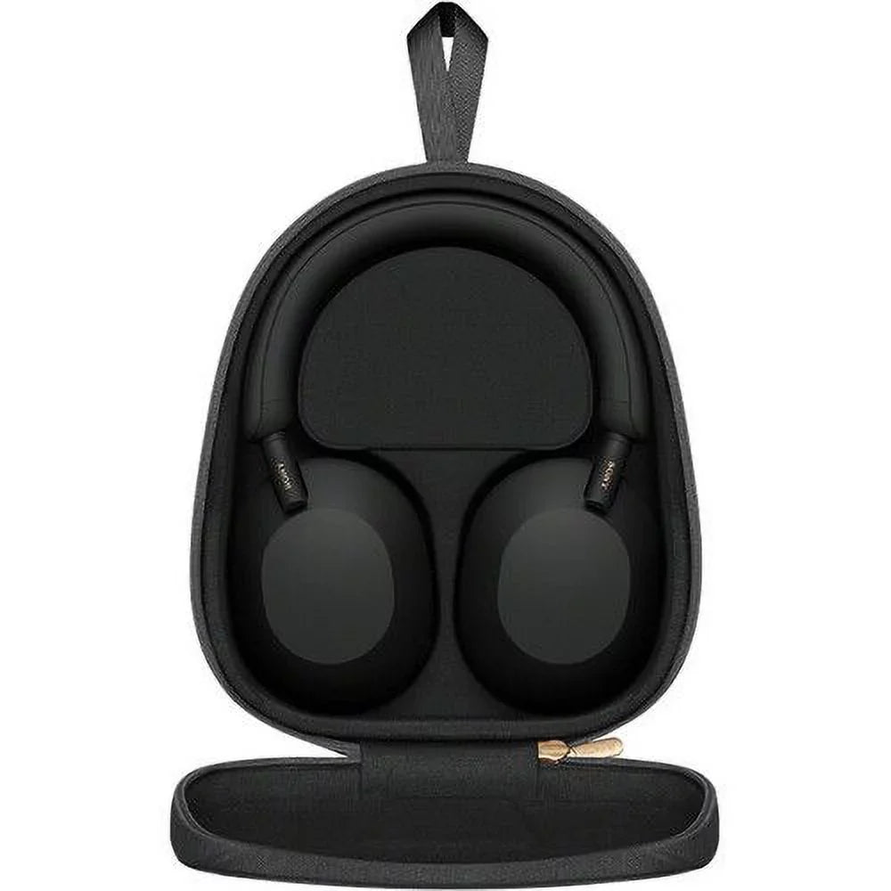 Hi-Res ZeeTech Noise ), Black Cloth Crystal Cleaning Headphones ( Calling, Sony and Voice Audio, Clear Cancelling + Alexa WH-1000XM5 Industry Control Leading Wireless Hands-Free Microfiber