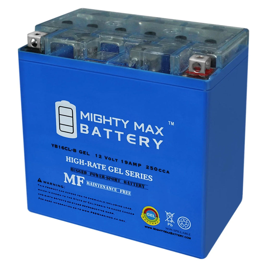 12V for 09-12 19AH Battery VXR YB16CL-B 1800cc Yamaha GEL VXS, FZS,