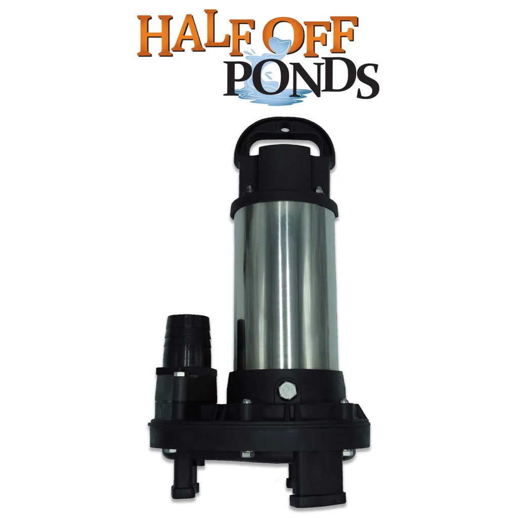 HALF Drive 5,500 - OFF Water Ponds Direct Pump PN-5500 for Submersible Waterfalls and Gardens, Piranha GPH Series PONDS