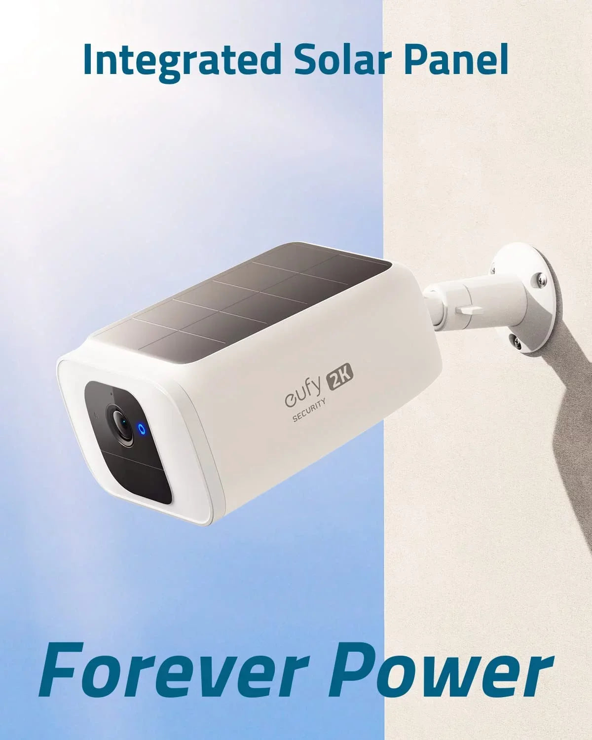 Camera, eufy Wireless Resolution Solar Camera, Security Outdoor Security 2K Anker