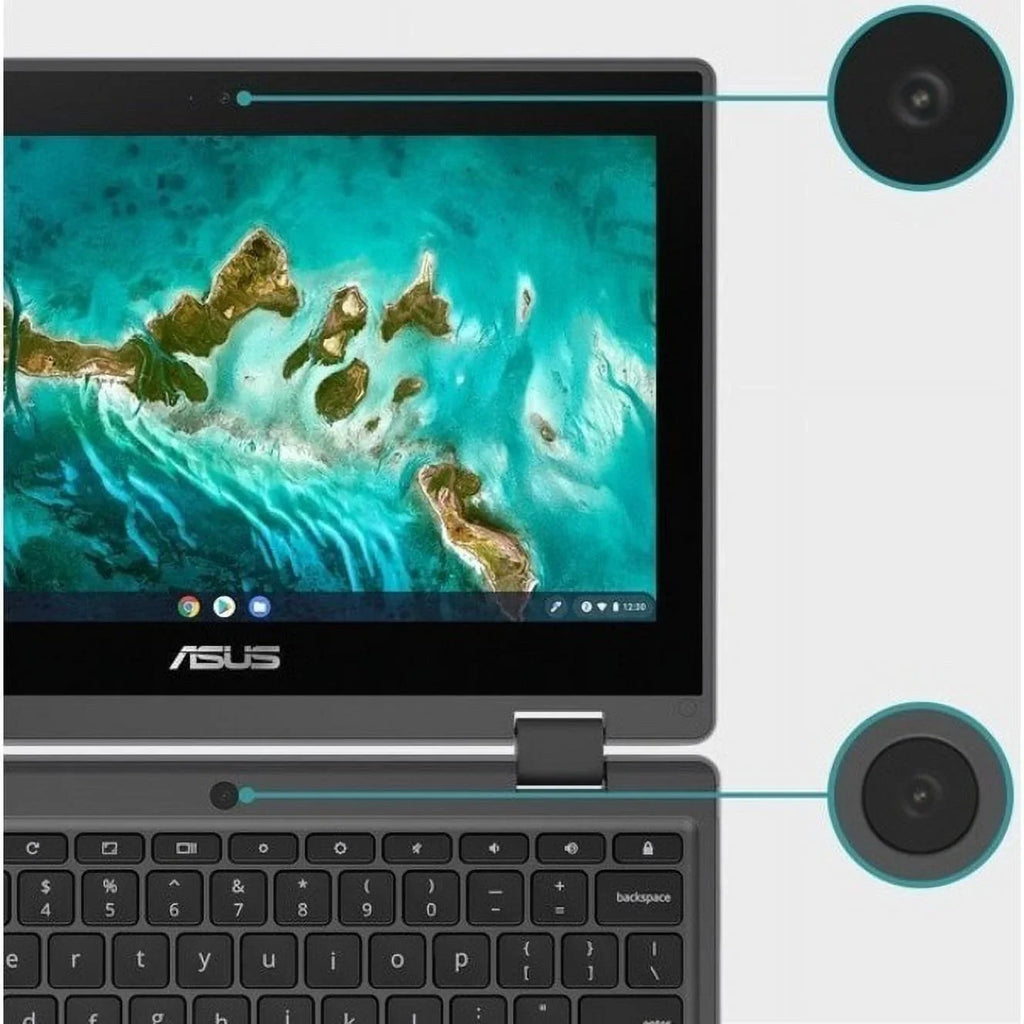 Celeron Touchscreen, CR1100FKA-YZ184T N5100, 64GB 11.6" SSD, Chromebook Asus Flip Intel ChromeOS,