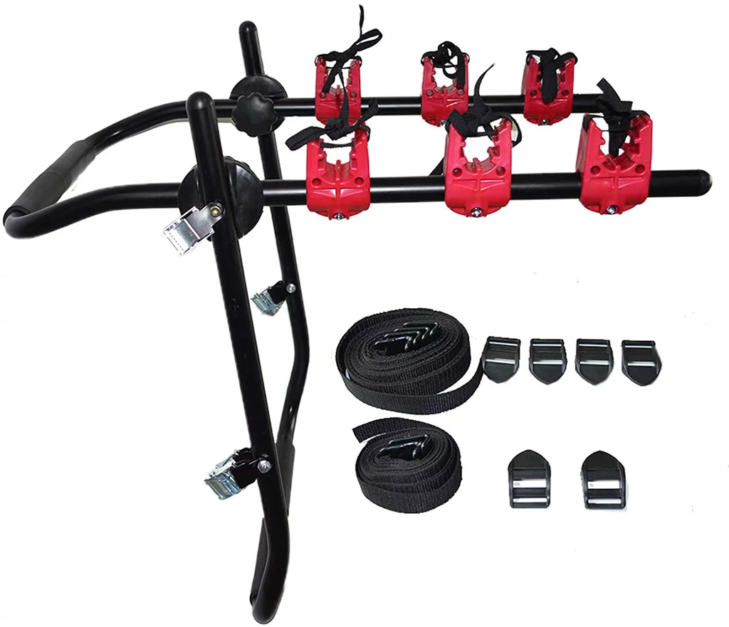 For Van Mount Carrier Hitch Fit Mount Trunk Car Rack 3-Bike Truck Auto WUZSTAR