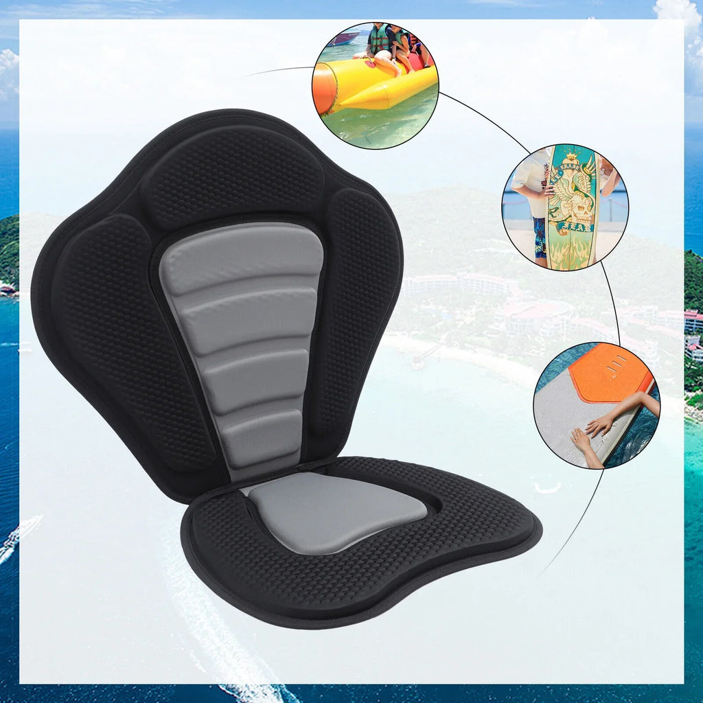 w/ Bag Kayak Seat Rest Seat Cushion Kayak Comfortable Padded Seat Seat Storage