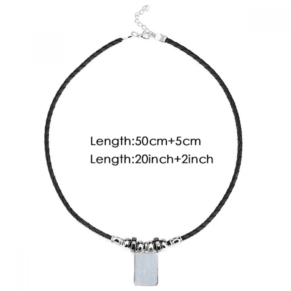 June Torque Pendant Rope Leather Jewelry May Zodiac Necklace Geni Constellation