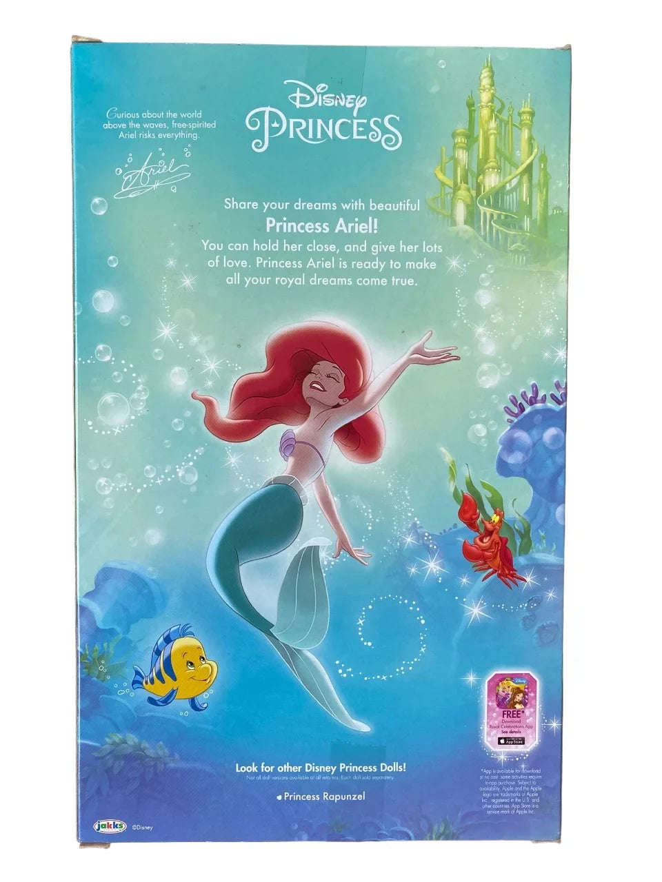 12" Sucks Princess Doll, Princess Sweet Really Disney Thumb Her Ariel My