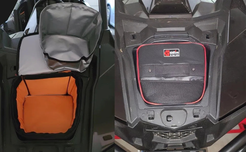 Cooler RZR 2018+ Accessories RZR Waterproof Organizers Tool for RS1 Storage Fit Polaris Underhood Bag UTV Bag RS1 Storage