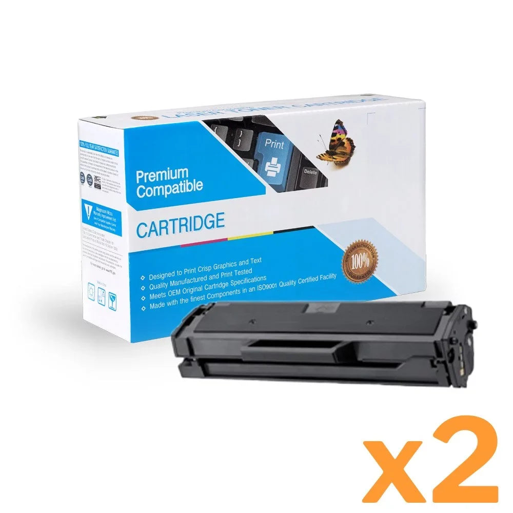2-pack! Samsung Cartridge Compatible MLT-D101S Cartridge Toner