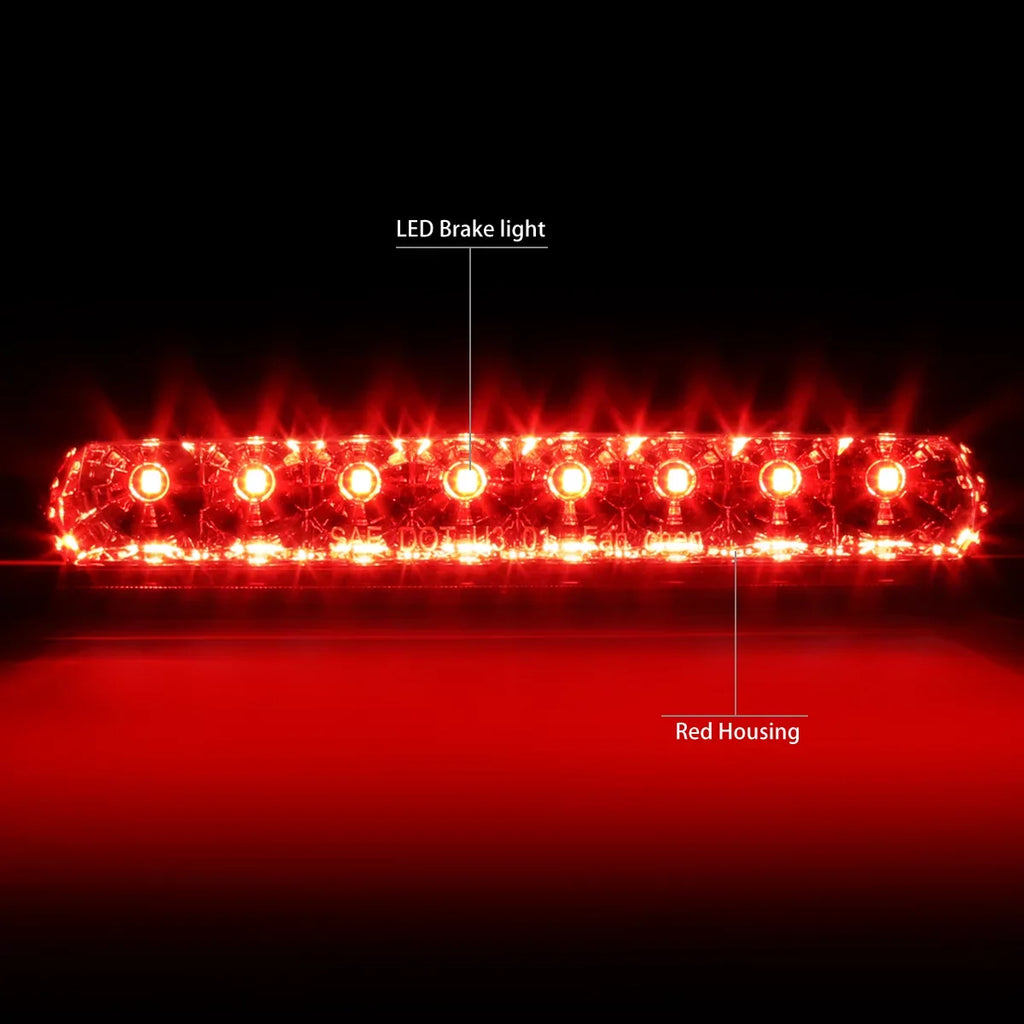 3rd 3BL-4RUNNER03-LED-RD Toyota Stop Third Motoring 04 2003 4Runner 08 LED DNA 2009 For Lamp Rear 06 05 07 Light Housing N210 Brake Tail to Red