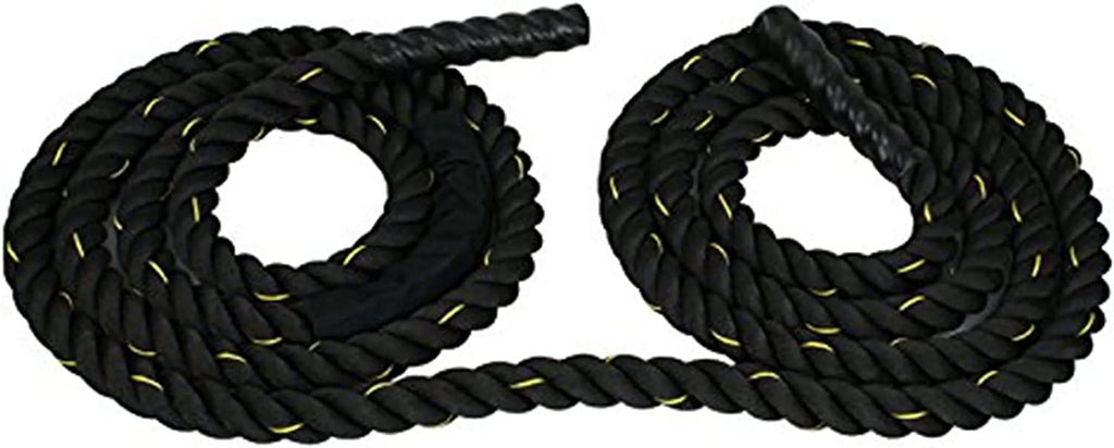 Strength 1.5" Workout Training 30FT Exercise Rope Ropes Indoor Dacron Home Poly Battle Diameter Core Fitness