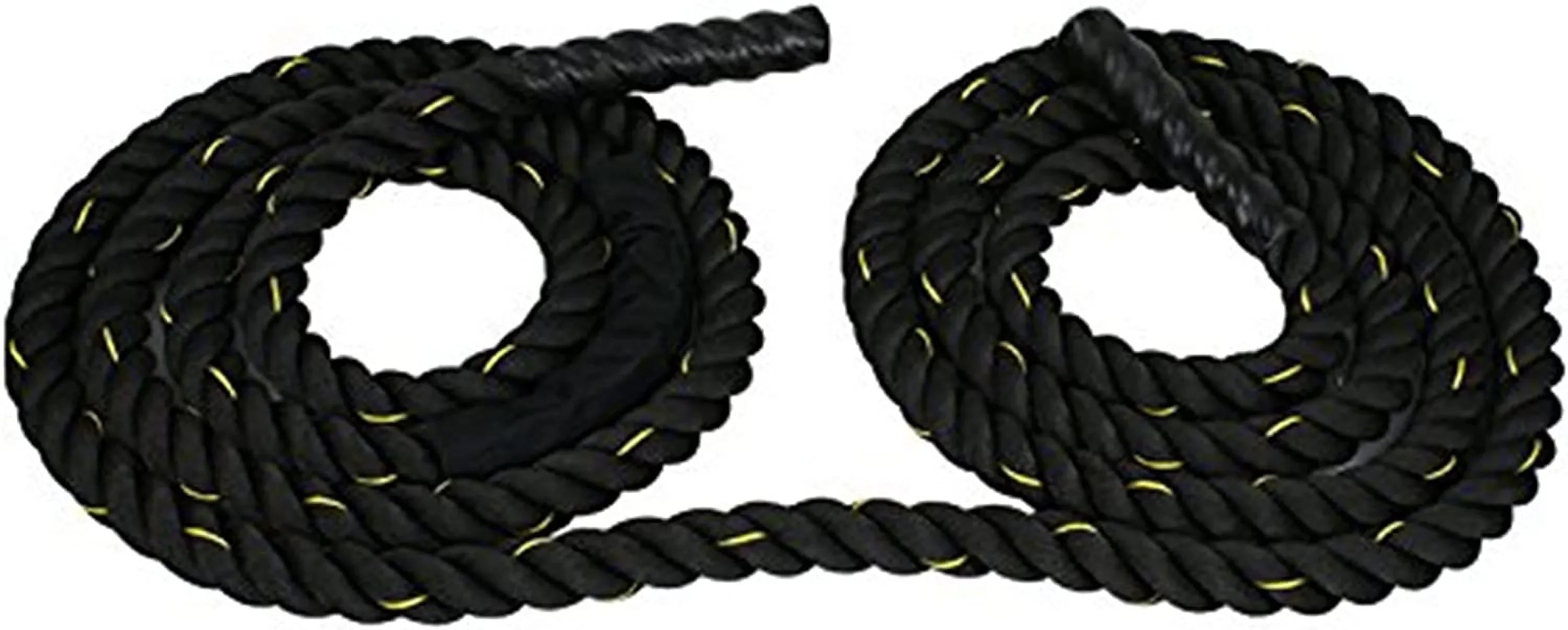 Strength 1.5" Workout Training 30FT Exercise Rope Ropes Indoor Dacron Home Poly Battle Diameter Core Fitness