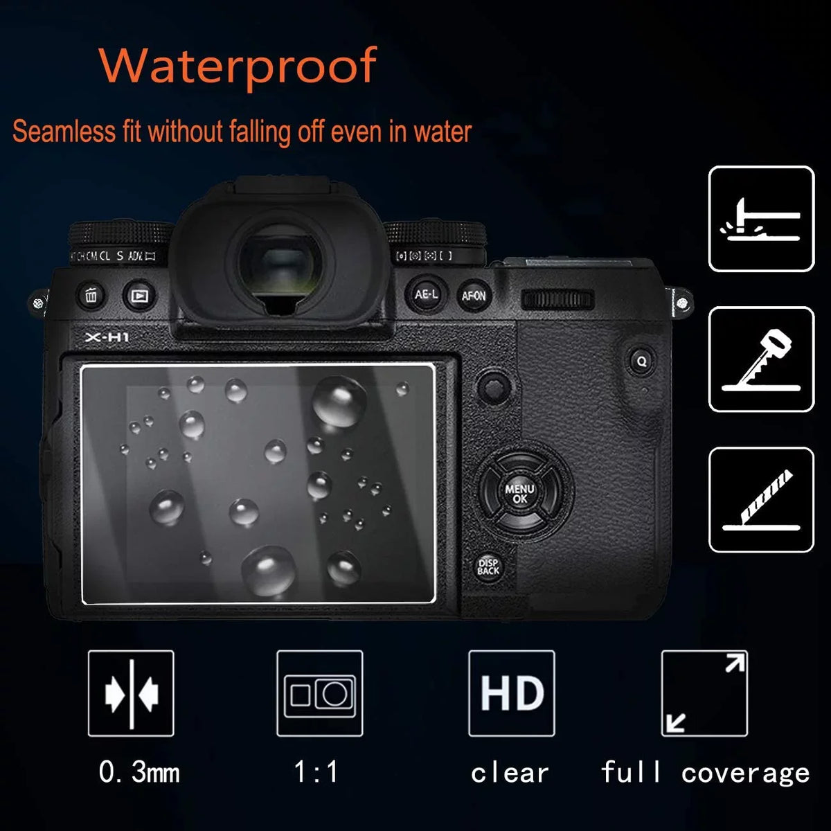 A7IV IV with A7M IV, Sony Anti-Scratch Alpha A7M4 7 IV Screen A7 7 compatible IV Alpha IV A7MIV 4 Protector Mark
