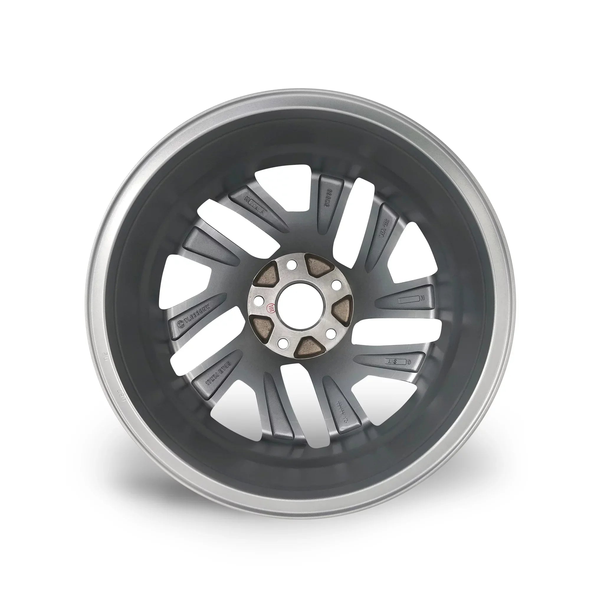 for OEM Brand 64069A Single Automotive 2015, spoke Wheel Replacement x 7" Honda 2016 Twisted Quality Velospinner Silver 17" New Alloy CR-V Rim