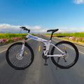 Disc Brake Bicycle Bike Bikes 26" MTB Mountain Folding Speed 21 SHZICMY Dual Men School