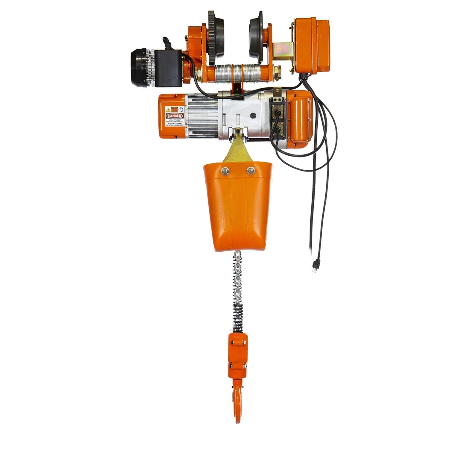 20 Chain Chain Trolley 1 Electric Ton M3/H2 Power ft. 220V G80 Hoist Prowinch