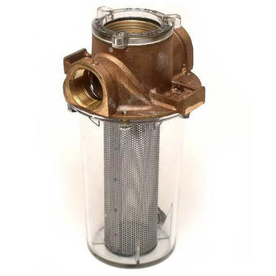 Cast | Water 1/4 1 Groco Strainer ARG-1250-S Boat Inch Raw Bronze