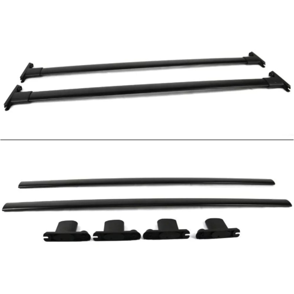 Bar Aluminum 2Pc For Explorer Interceptor Utility Black Rack Police Teledu Ford Roof