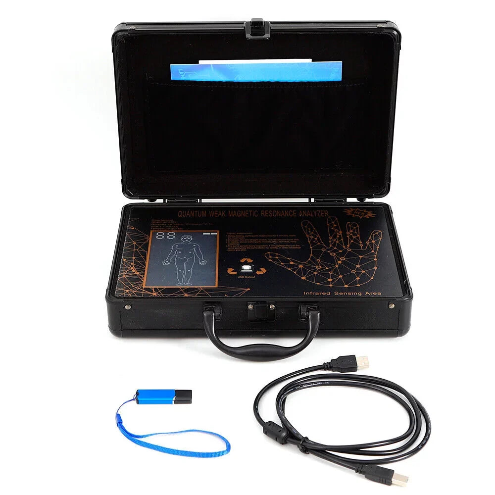 Hand Body Body Quantum Analyzer Touch Resonance 6TH Magnetic TOOL1SHOoo Black 4.7.0 Analyzer Health