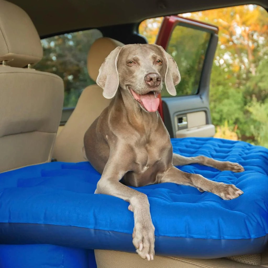 Inflatable Truck Fits Length Outdoors | Blue PPI-BLU-TRKMAT Bed Full-Sized And Fabric | Trucks Pittman 's, Mattress Feet 5 Seat Air Rear In