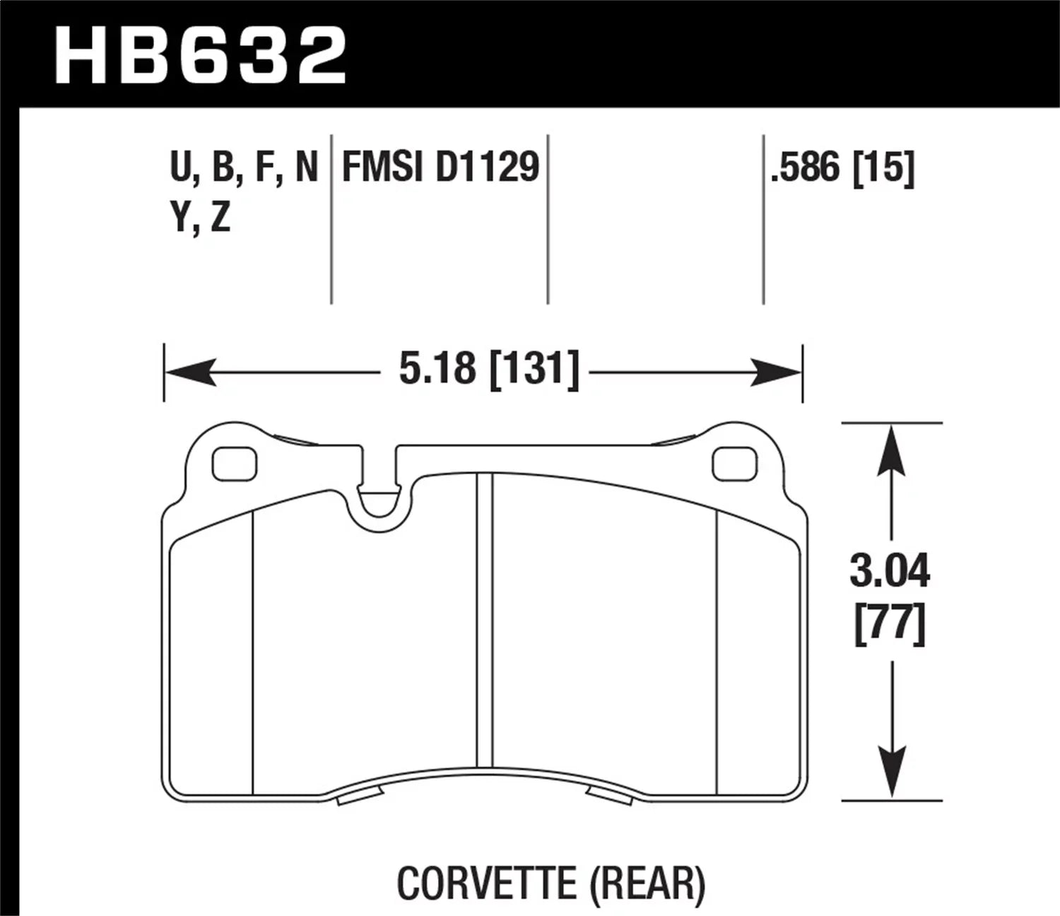 Front Ceramic rotor and Brake Z06/ZR-1 09-11 06-10 / Package Iron VW (w/Carbon Touareg Corvette Hawk