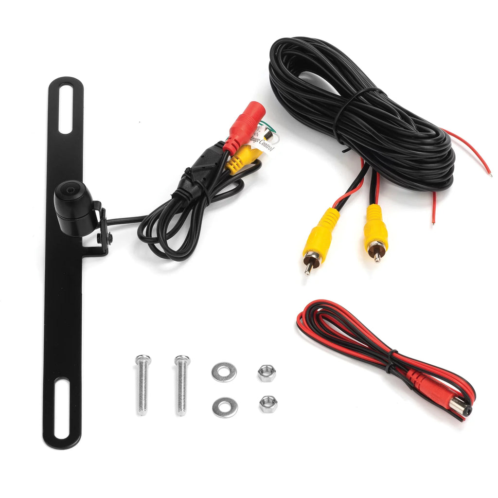 Parking Concealed License with Line Camera VTL16 BOYO Plate Guide