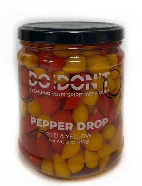 & PEPPER 12 DROP 16oz YELLOW SWEET RED x units