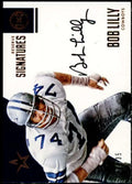 Panini Reserve Signatures Card Bob #16 2016 Encased Lilly
