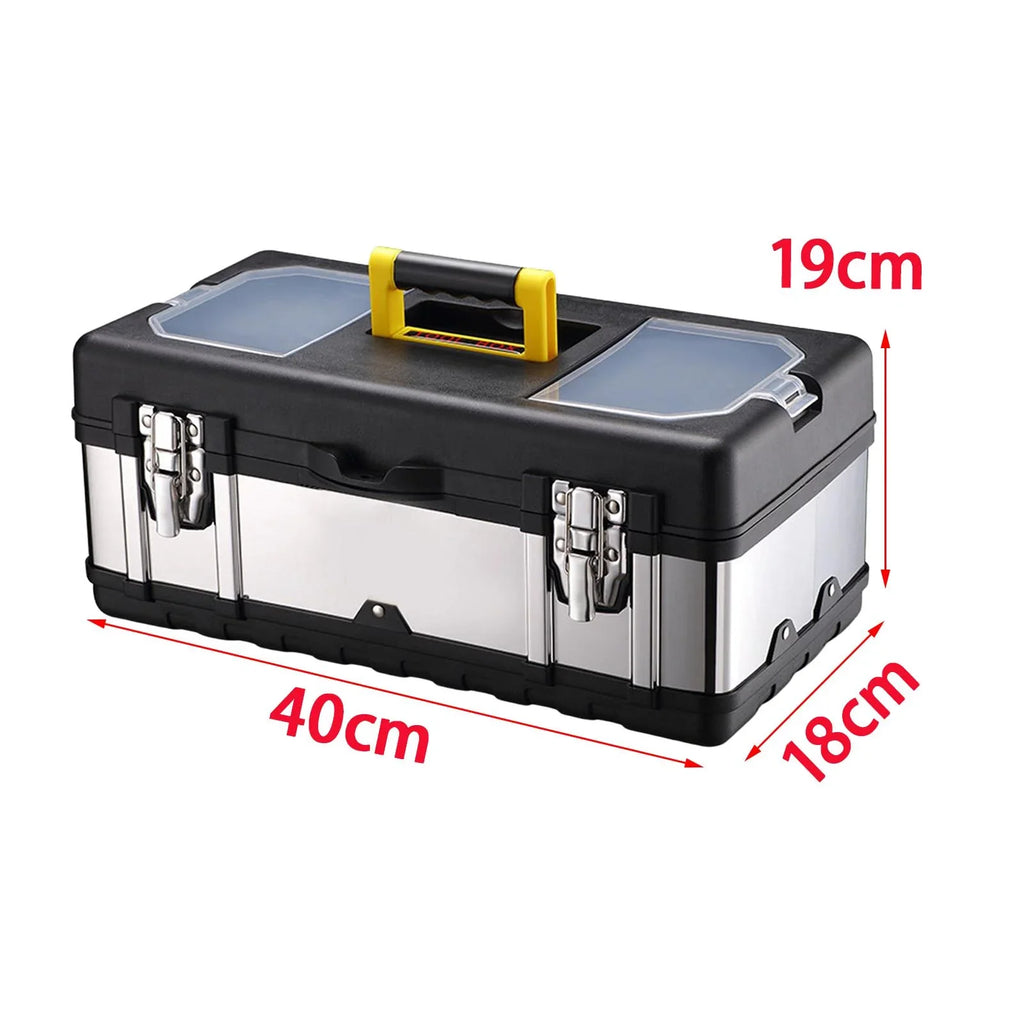 Repair Carry Plumber Lockable Storage Tools Case for Car 17inch Toolbox Trunks Case