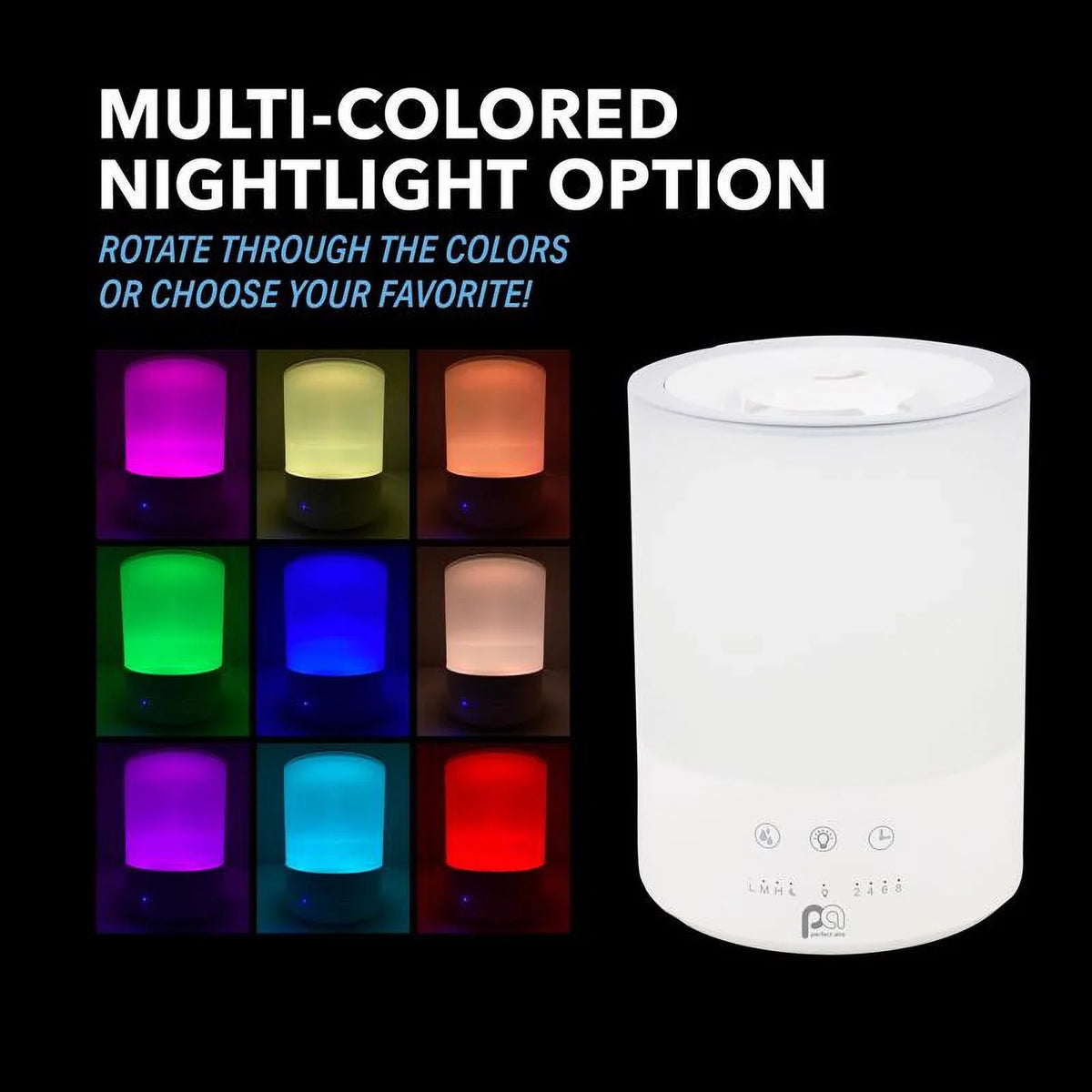 sq Humidifier Perfect Aire gal Electronic ft 1.05 538 Ultrasonic