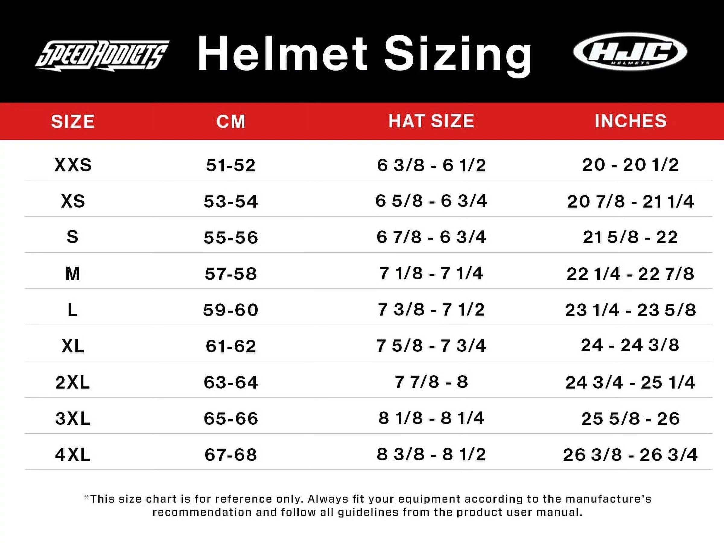 Black CS-2N Solid HJC X-Large Gloss size Helmet