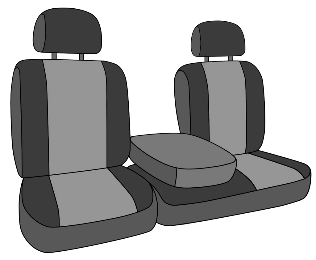 Oak KA122-79MB 40/20/40 - Trim Seat Insert Covers Split for Grass 2016-2019 with Sorento Kia & Back 60/40 Blades Cushion Mossy Black Shadow CalTrend Center