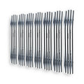 Steel 1997-2006 Billet Upper N19-S09458J Main Grille Stainless with Compatible Chrome with Model Premium Jeep APS Shell 8x6 Chrome Wrangler