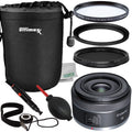 RF 16mm & Water-Resistant - Bundle f/2.8 Lens Variable Density More (11pc STM (ND2-ND400) Lens Ultimaxx Canon Essential Pouch, Bundle) Filter Includes: Neutral