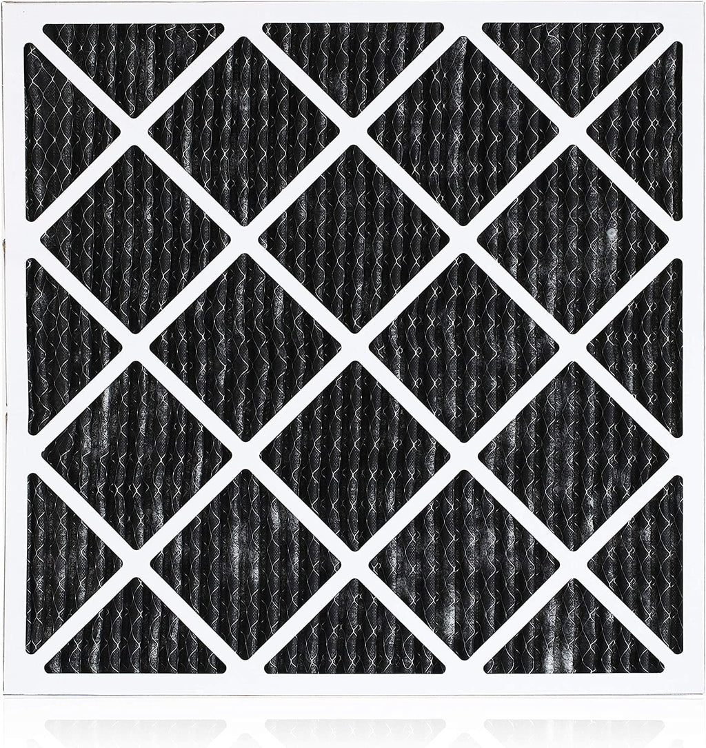 8 Filterbuy AC 10x10x1 (3-Pack) Air Odor with Eliminator Activated HVAC Pleated MERV Carbon Filters Furnace