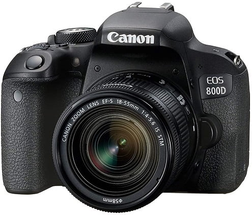 800D Canon Camera w/ Lens EOS 18-55mm 24.2MP EF-S Digital SLR