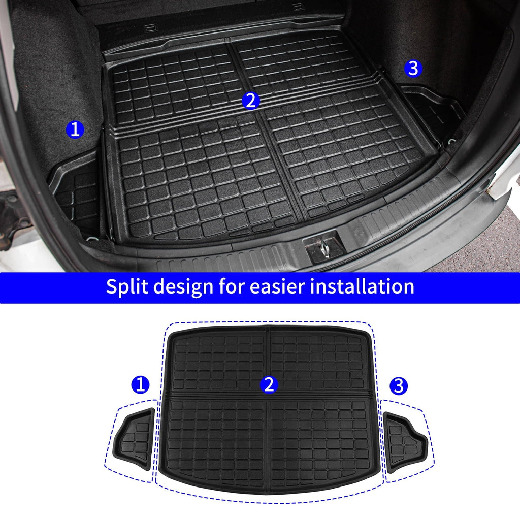 Mats Mats) Liner + 2021 Mats Honda Cargo Accessories Floor Fit 2017-2022 CR-V (Trunk Floor CRV Fuel