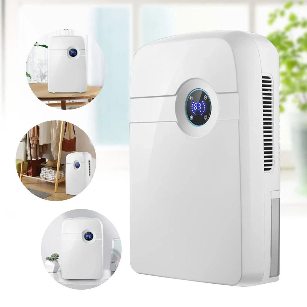 Bedroom Tank RV Moisture 2.5L MIni Compact Dryer Caravan w/ Drain Water for Portable Garage ZhdnBhnos Hose Dehumidifier