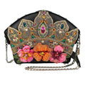 Handbag Black Mary Crown NEW Princess Crossbody Flower Frances Jewelry