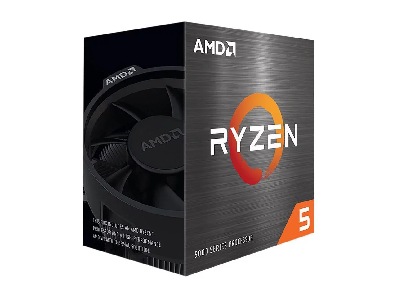 100-100000457BOX GHz - Cooler 5 with AM4 AMD Wraith Ryzen 3.6 Stealth 5500 6-Core Processor