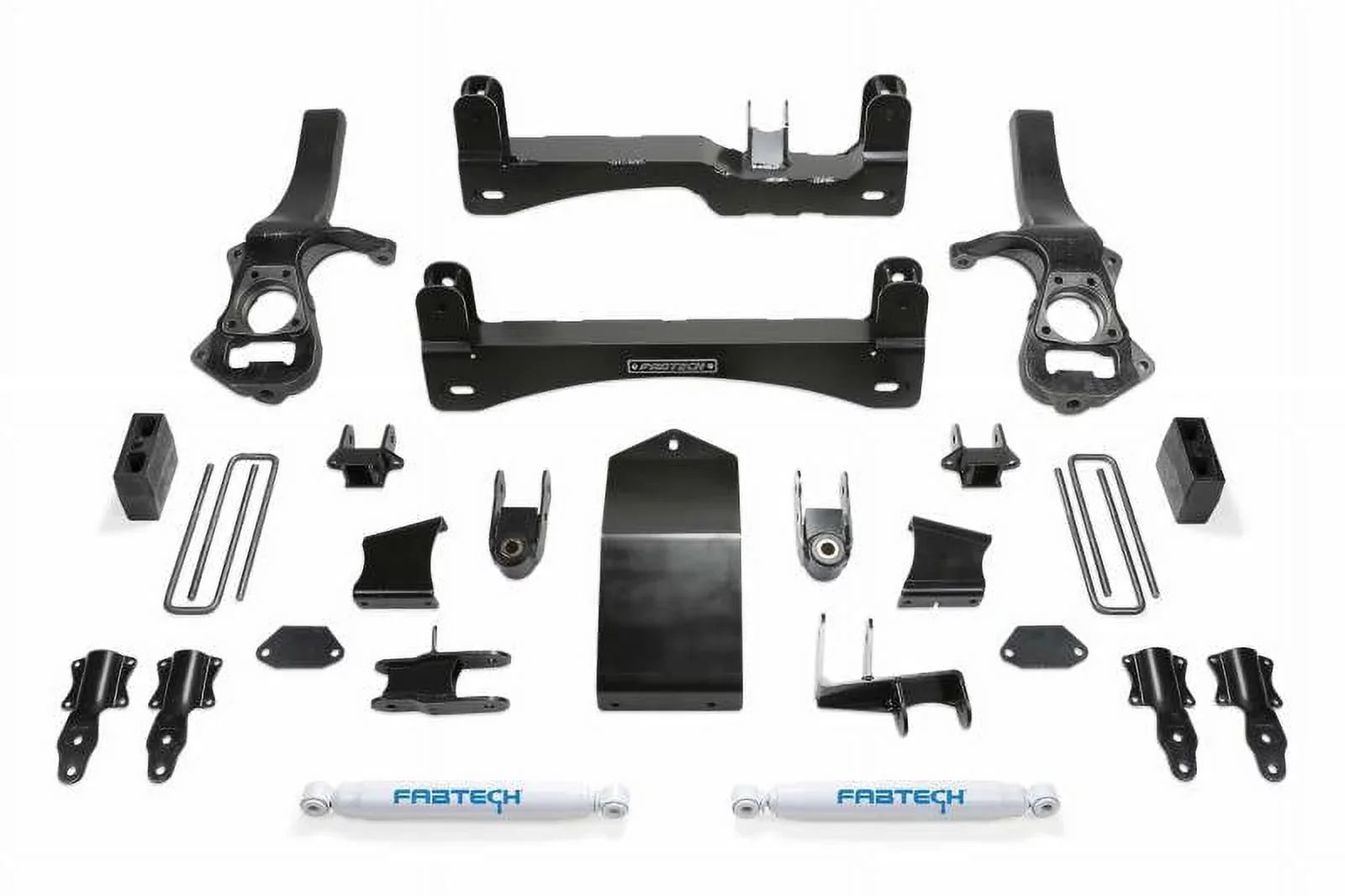 System Fits 1500 GMC BASIC Shocks Sierra K1132 Pickup Silverado 6" Chevrolet Fabtech 2019 PERF