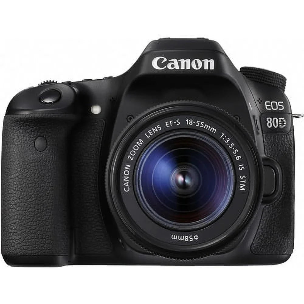 '+ with 16GB Expo Lens 18-55mm EOS Kit Camera DSLR Essentials 80D Canon