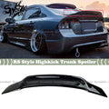 GLOSSY HONDA HIGHKICK TRUNK RS SEDAN FITS CIVIC BLACK 2006-2011 SPOILER STYLE WING
