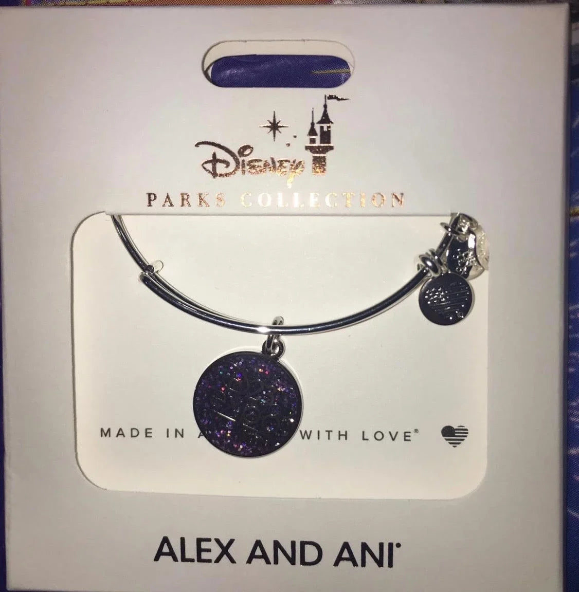 Ani Expo Alex Bangle and New Finish Box Disney 2019 with Silver Bracelet D23