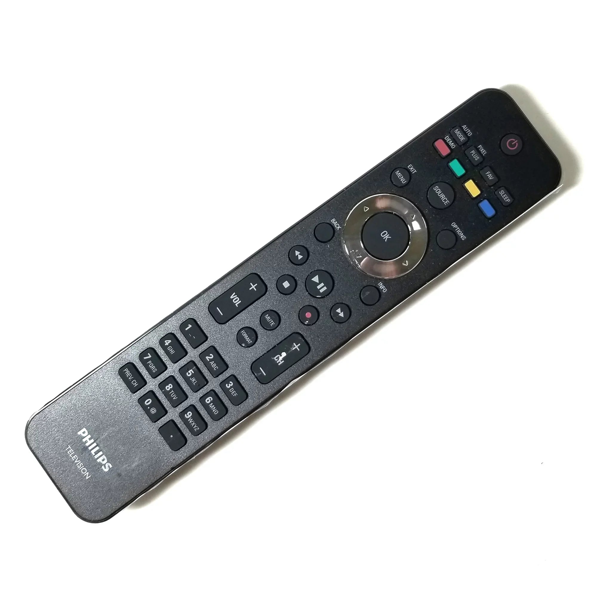 Philips 55PFL5705D/F7, 55PFL5706, 55PFL5706/F7 55PFL5705D, 55PFL5705DV, 55PFL5705DV/F7, Remote Control: OEM