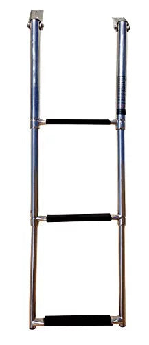 Foot Folding Steel Steps Telescopic 3 Pactrade Boat Ladder Stainless Rubber Grips Marine with