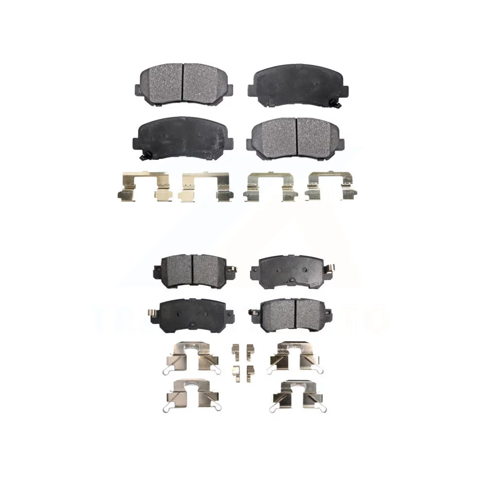 For Brake Front Mazda KTC-100264 Pads Rear Ceramic CX-5 Kit