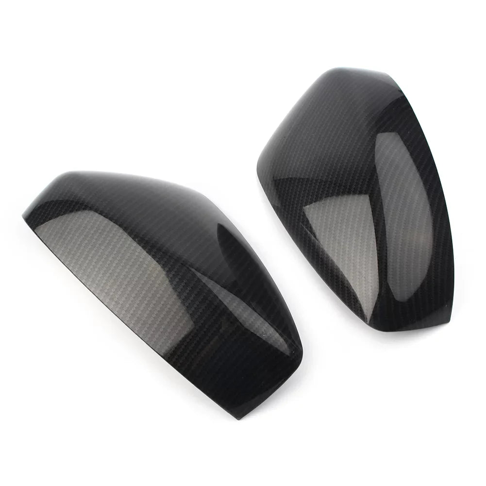 2Pcs View ZS Trim Rear ABS Cover Rearview Mazda 2019 2018 Car For 2017 CX-5 Styling Mirror Carbon Fiber
