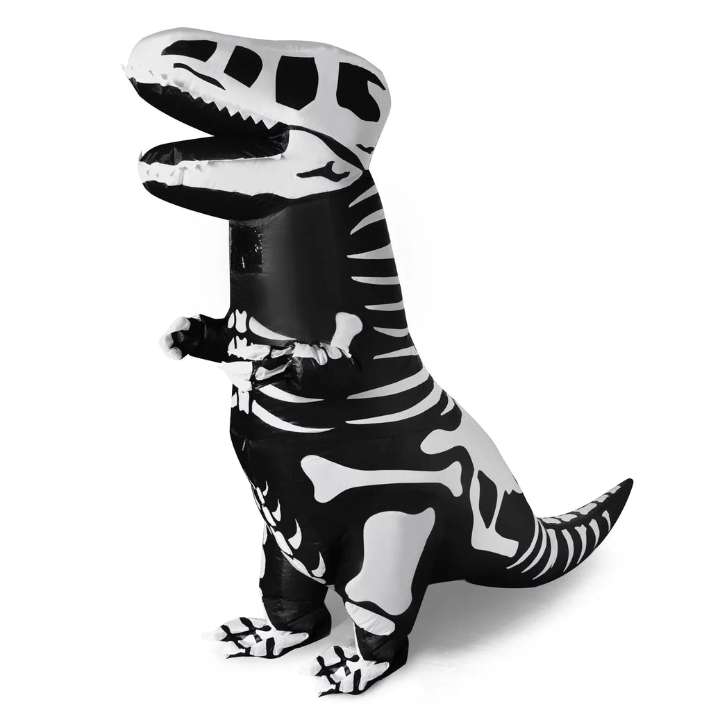 supplies,Dress-up Skeleton for Inflatable Child,Boys T-Rex party Costume, Inflatable Dinosaur Full Girls(Black) Halloween Body Costume,Halloween and
