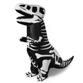 supplies,Dress-up Skeleton for Inflatable Child,Boys T-Rex party Costume, Inflatable Dinosaur Full Girls(Black) Halloween Body Costume,Halloween and