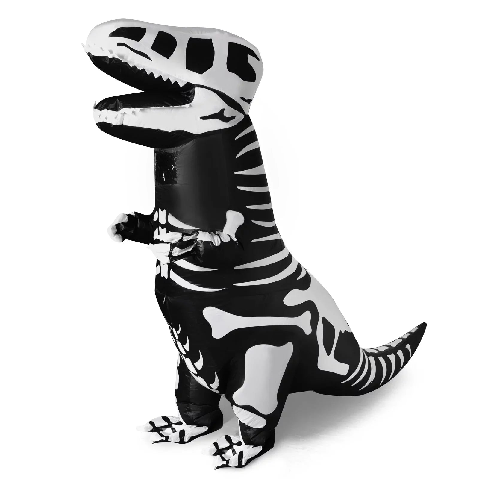 supplies,Dress-up Skeleton for Inflatable Child,Boys T-Rex party Costume, Inflatable Dinosaur Full Girls(Black) Halloween Body Costume,Halloween and